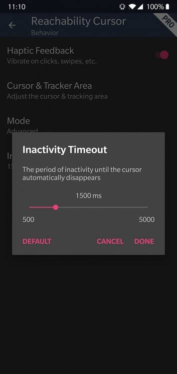 Reachability Cursor - Use Your Tall Android Smartphone with One Hand