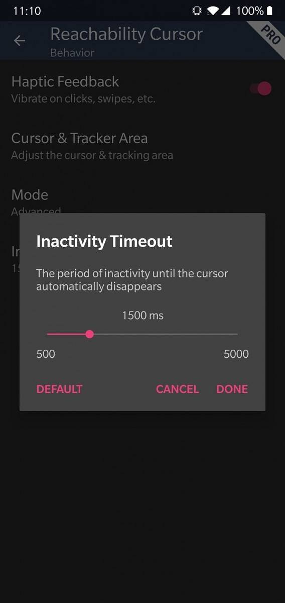Reachability Cursor - Use Your Tall Android Smartphone with One Hand