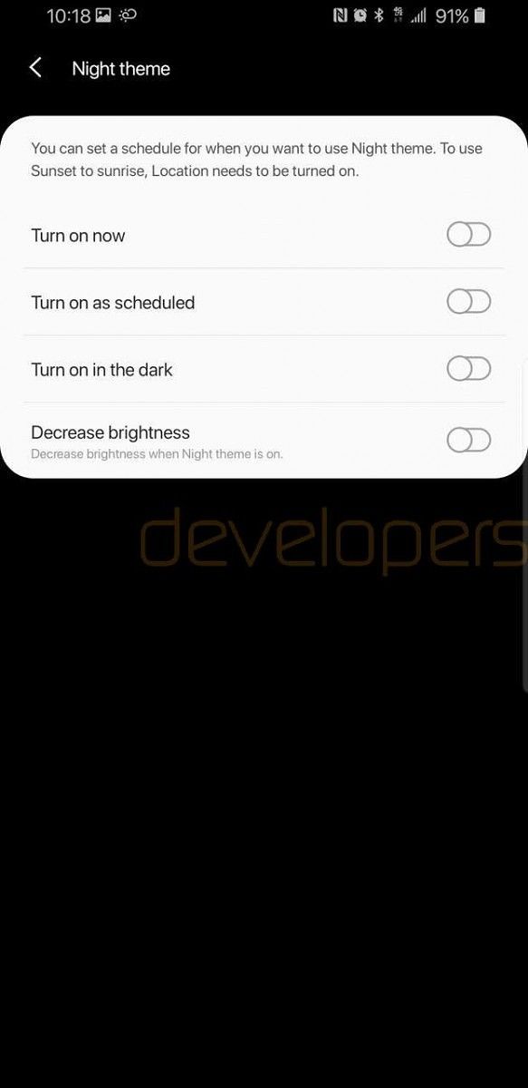 Samsung Galaxy S9+ running Samsung Experience 10.0 based on Android Pie