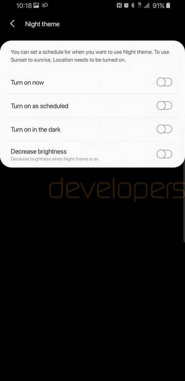 Samsung Galaxy S9+ running Samsung Experience 10.0 based on Android Pie