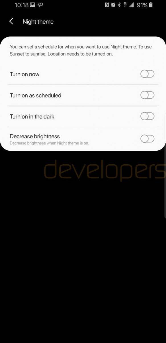 Samsung Galaxy S9+ running Samsung Experience 10.0 based on Android Pie