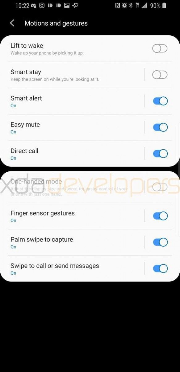 Samsung Galaxy S9+ running Samsung Experience 10.0 based on Android Pie