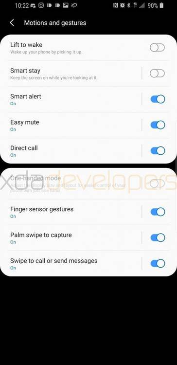 Samsung Galaxy S9+ running Samsung Experience 10.0 based on Android Pie