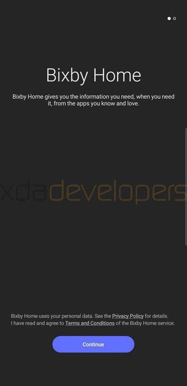 Samsung Galaxy S9+ running Samsung Experience 10.0 based on Android Pie