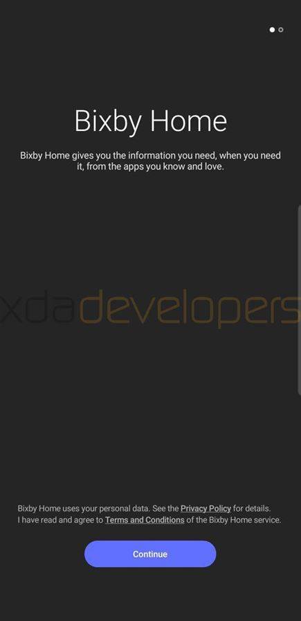 Samsung Galaxy S9+ running Samsung Experience 10.0 based on Android Pie
