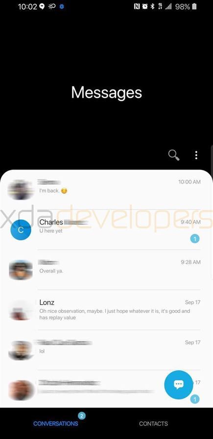 Samsung Galaxy S9+ running Samsung Experience 10.0 based on Android Pie