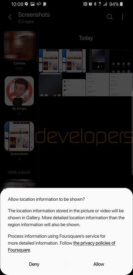 Samsung Galaxy S9+ running Samsung Experience 10.0 based on Android Pie