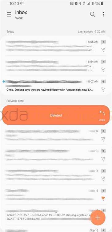 Samsung Galaxy S9+ running Samsung Experience 10.0 based on Android Pie