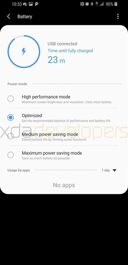Samsung Galaxy S9+ running Samsung Experience 10.0 based on Android Pie
