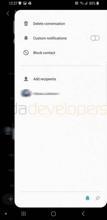 Samsung Galaxy S9+ running Samsung Experience 10.0 based on Android Pie