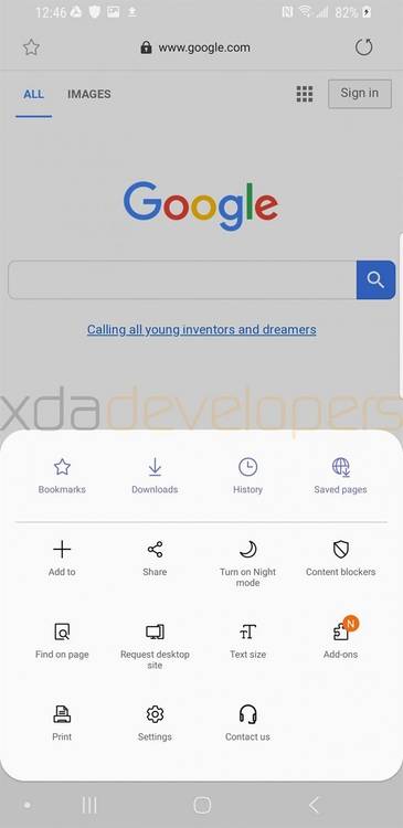 Samsung Galaxy S9+ running Samsung Experience 10.0 based on Android Pie