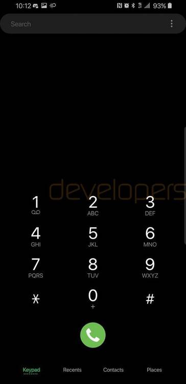 Samsung Galaxy S9+ running Samsung Experience 10.0 based on Android Pie