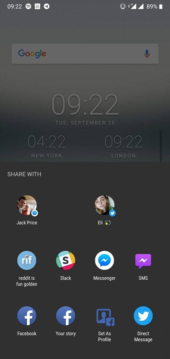 How to remove Direct Share on Android