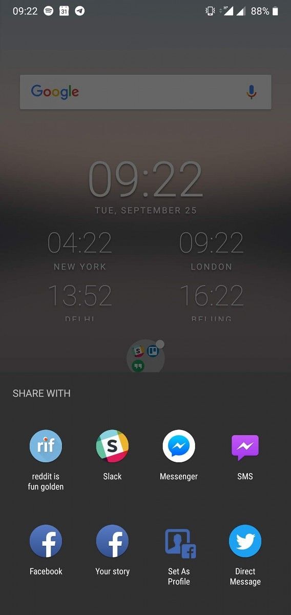 How to remove Direct Share on Android