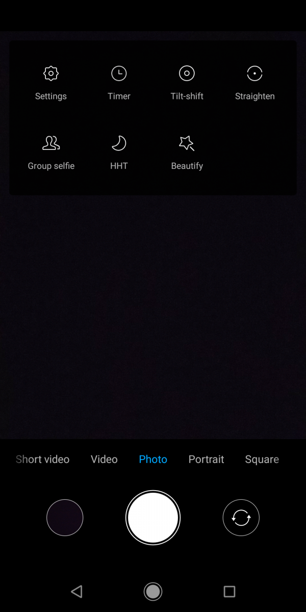 Xiaomi Mi A2 camera app