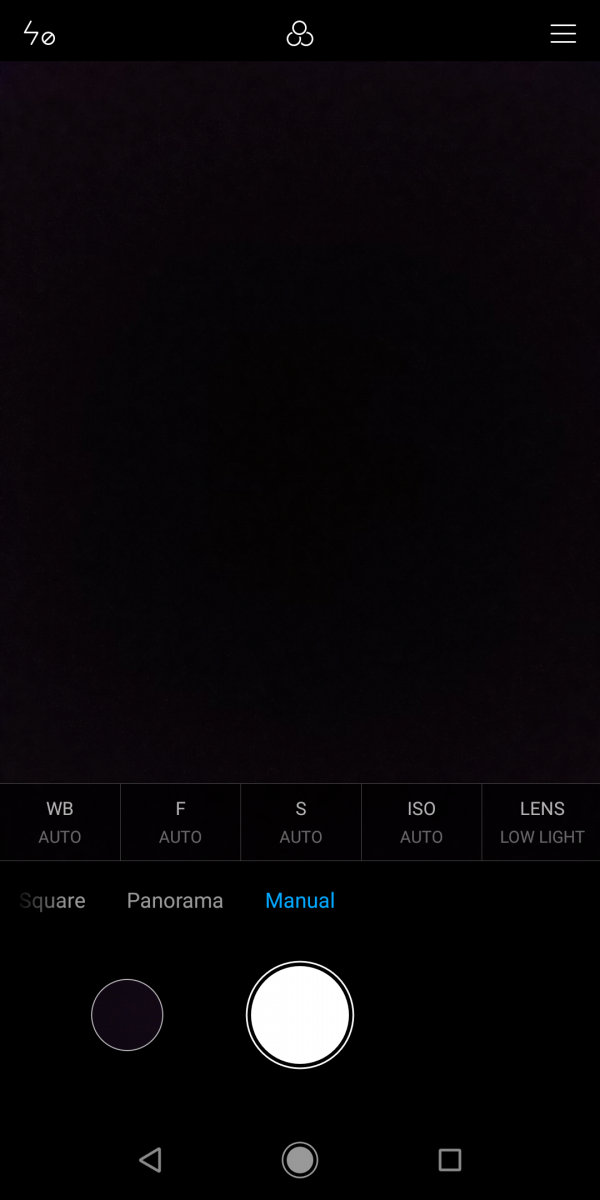Xiaomi Mi A2 camera app manual mode