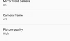 Xiaomi Mi A2 camera settings