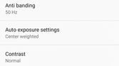 Xiaomi Mi A2 camera settings