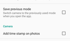 Xiaomi Mi A2 camera settings