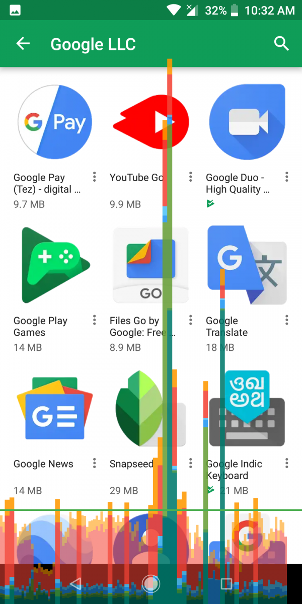 Xiaomi Mi A2 Play Store GPU profiling