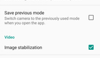 Xiaomi Mi A2 video recording settings