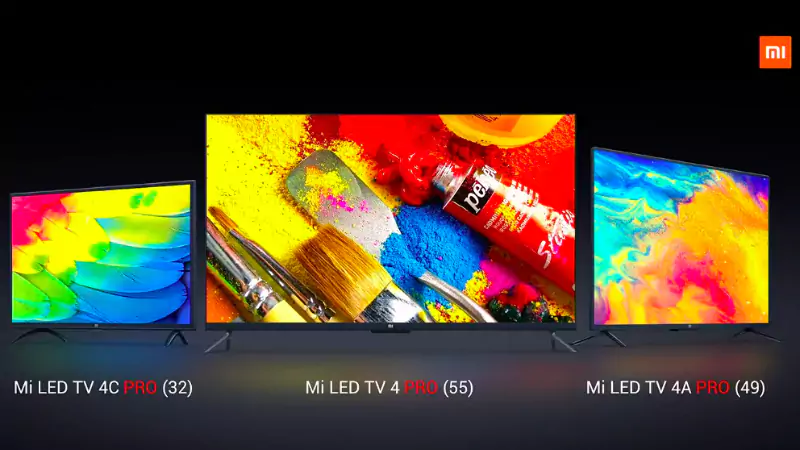 Xiaomi Mi TV 4C Pro Mi TV 4A Pro Mi TV 4 Pro