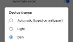Android Pie on Google Pixel 3 brings automatic dark theme option