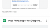 Google Drive's new Google Material Theme design