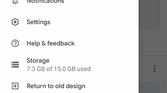 Google Drive's new Google Material Theme design