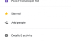 Google Drive's new Google Material Theme design