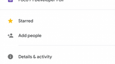 Google Drive's new Google Material Theme design