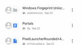 Google Drive's new Google Material Theme design