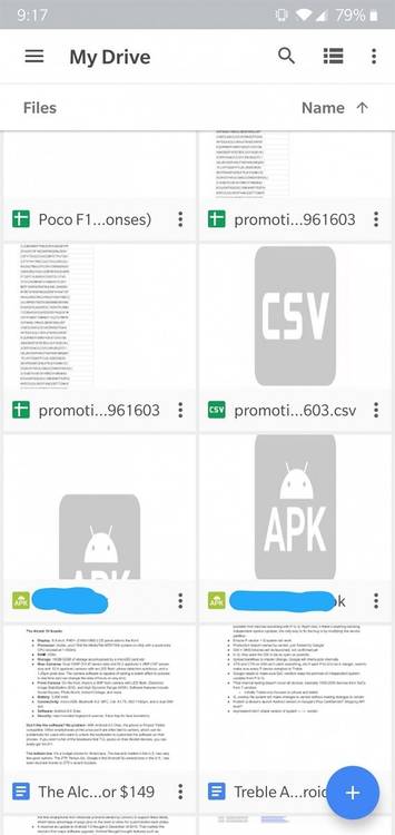 Google Drive Old Design