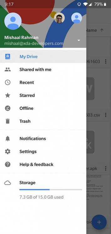 Google Drive Old Design