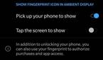 OnePlus 6T in-display fingerprint scanner