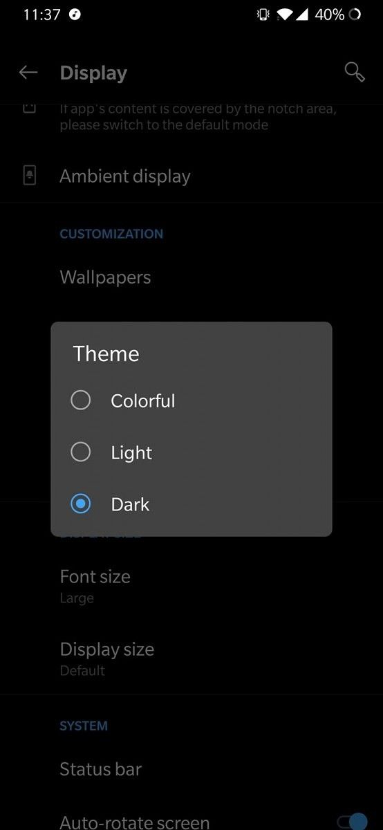 OxygenOS 9 for the OnePlus 6T