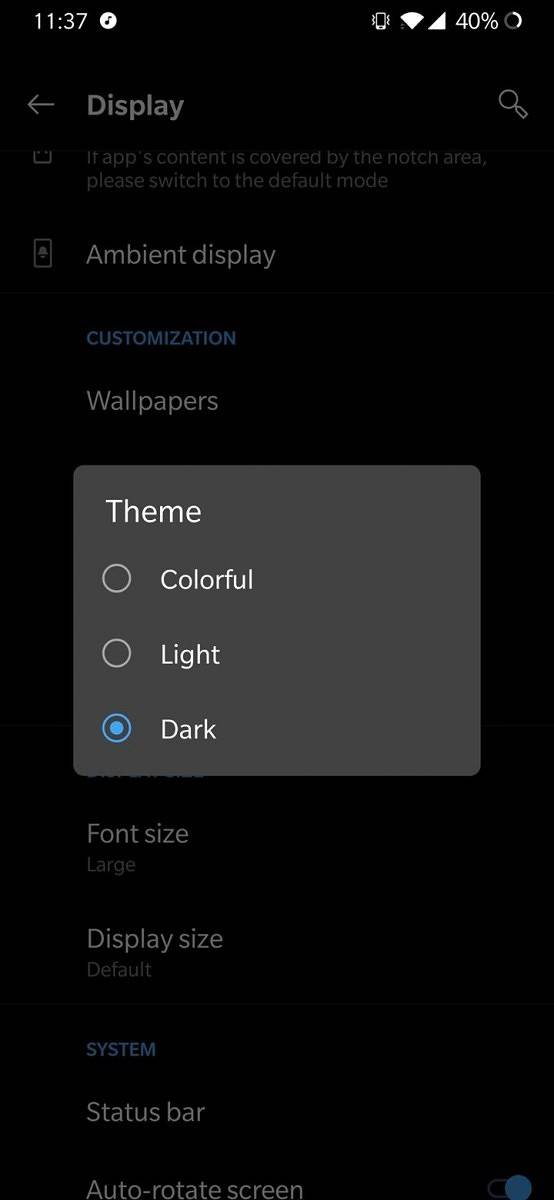 OxygenOS 9 for the OnePlus 6T