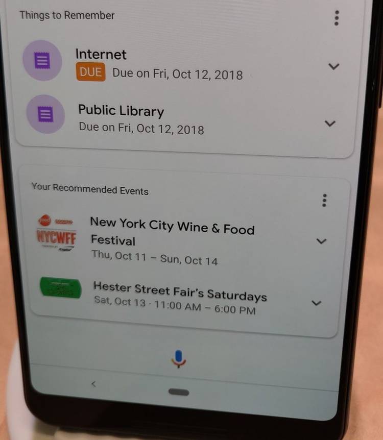Google Pixel 3 Visual Snapshot