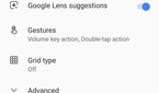 Google Lens Suggestions
