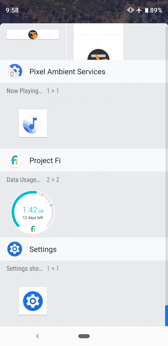 Google Pixel 3 Now Playing