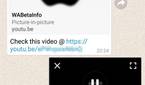 WhatsApp Picture-in-Picture mode