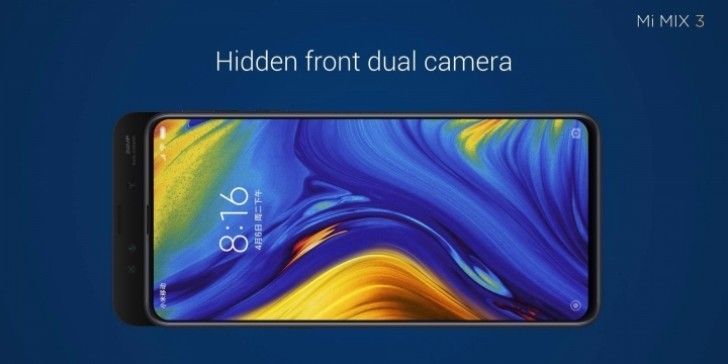 Xiaomi Mi Mix 3 launches with bezel-less design, magnetic