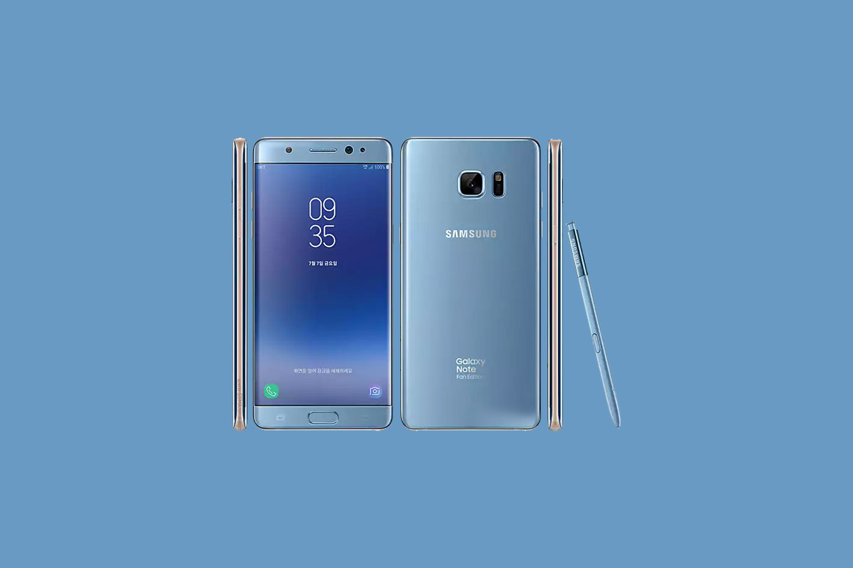 激レア 未開封Galaxy Note FE 激レア品 Galaxy Note FE ブルー 箱付き未使用品 Note 7 Fan Edition