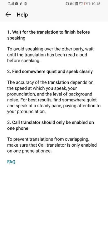 Honor Magic 2 real-time in-call translation feature