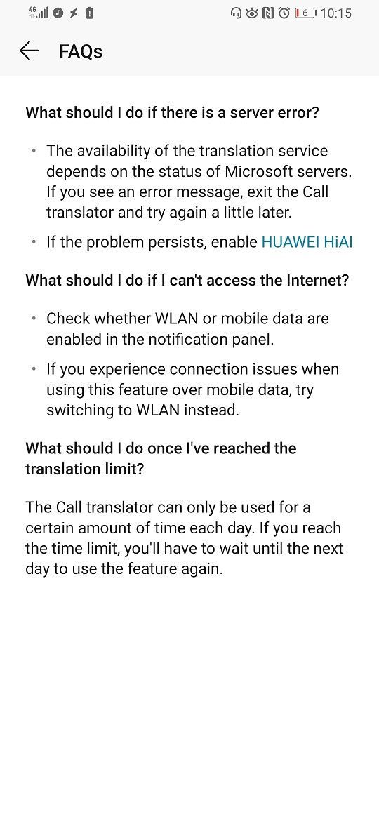 Honor Magic 2 real-time in-call translation feature