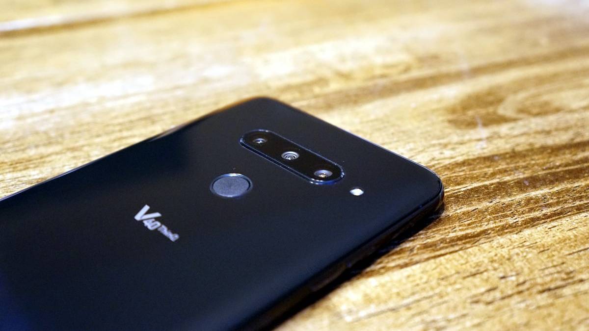 LG V40 ThinQ Android Pie