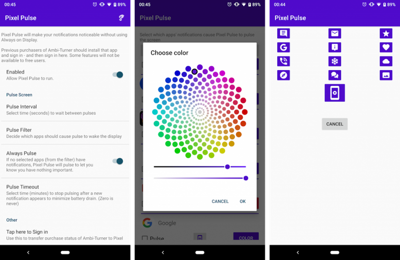 Miss the notification LED on the Pixel 3 and OnePlus 6T? Try Pixel Pulse!