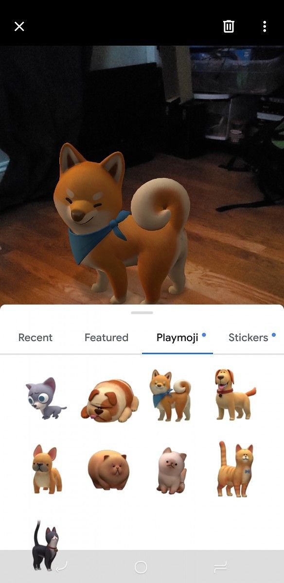 Google Playground port for ARCore compatible devices