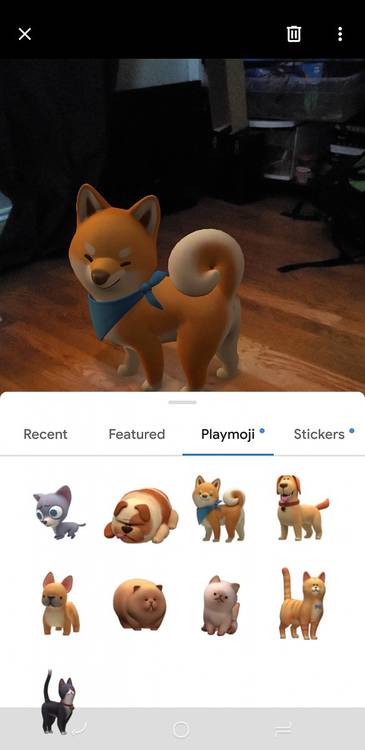Google Playground port for ARCore compatible devices
