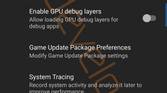 Android Q Developer Options